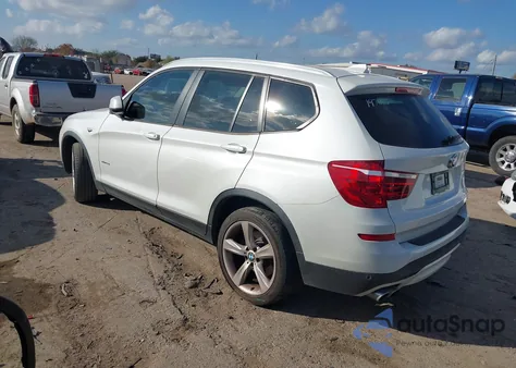 2017 BMW X3 Sdrive28I from USA, damaged, VIN 5UXWZ7C31H0X42173